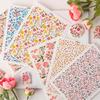 Floral Transfer Sheet for Clay Jewelry, Water Soluble Clay Transfer Paper
