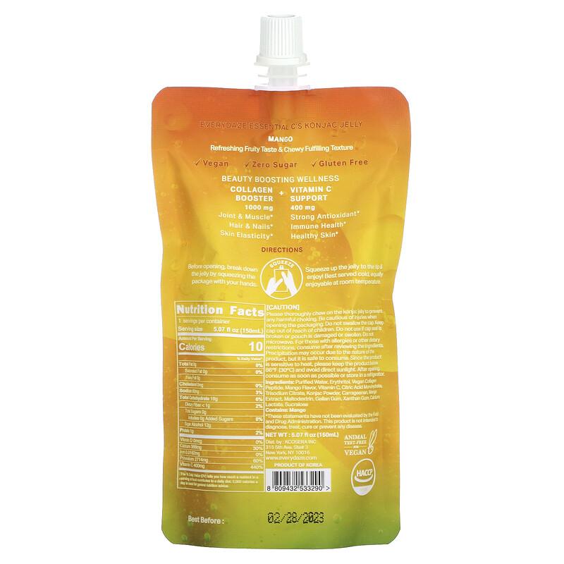 Essential C's Konjak-Gelee, Mango, 150 ml (150 ml)