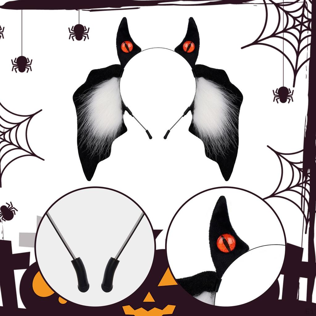 Devil Ears Headband Hairband for Party Supplies Dance Show