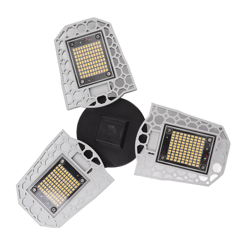 LED Vekstlys 297 LEDer Sammenleggbart Tre Blader Innendørs Plantevekstlys for Drivhus Sukkulent