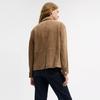 Coach Suede Coat Umber