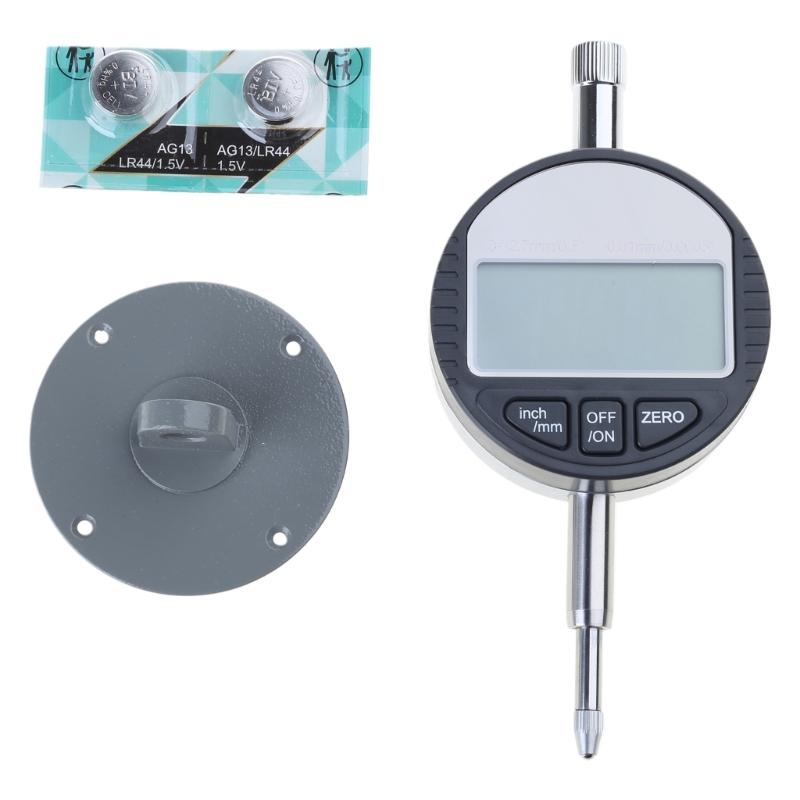 

Циферблатные индикаторы Электронный - Индикатор 0-12,7мм Диапазоны измерений ЖК-дисплей Питание от батареи 0,01мм/0,0005 12,3см/4,3дюйма 1