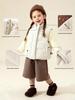 2025 Winter Kids' Thickened Corduroy Down Vest - Versatile and Warm for Boys and Girls