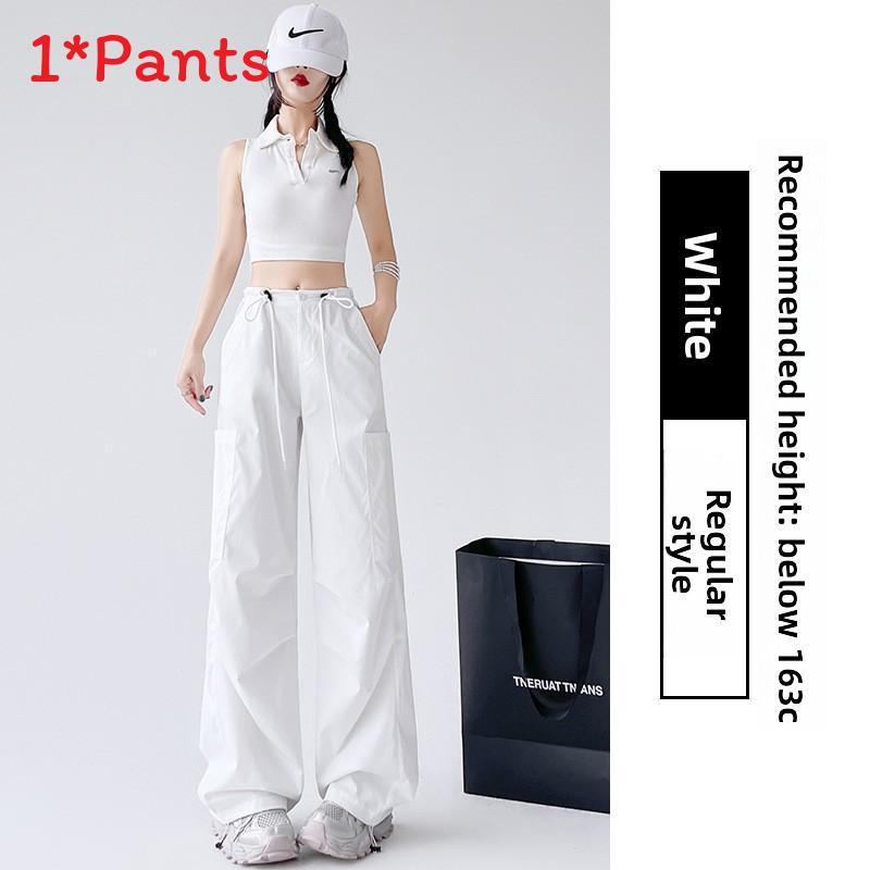 Girls Spring Outdoor Cargo Pants With Quick Dry Fabric For Casual Wear