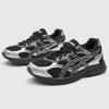 Asics Running Kids Contana Trendy Comfortable Non-Slip Breathable Low-Top Running Shoes Men sneaker Black Silver 1014A371-001