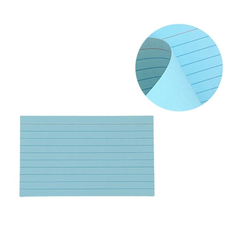50 Pieces Colored Note Paper 3x5Inch Ruled Study Card Note Card Vocabulary Card Lined Notecards Small Pocket Notepads