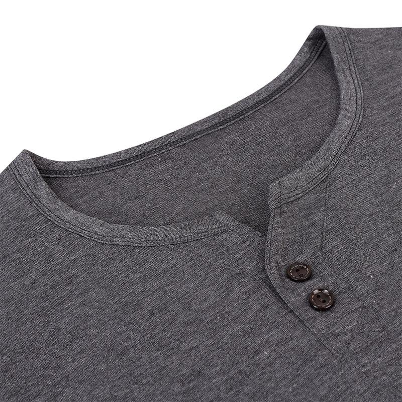 Men'S Sports Work Base Daily Wear T-Shirt Summer Men'S Solid Color Slim Fit Casual T-Shirt Short Sleeved Top