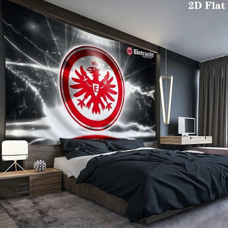Eintracht Frankfurt Wall tapestry, aesthetic printed fabric blanket, suitable for bedroom, living room, and home decor.