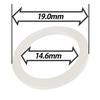 Accessory SpinGear SGHG Slim Yo-Yo Pads, Size, 10-Pack (Hardness 50, White)