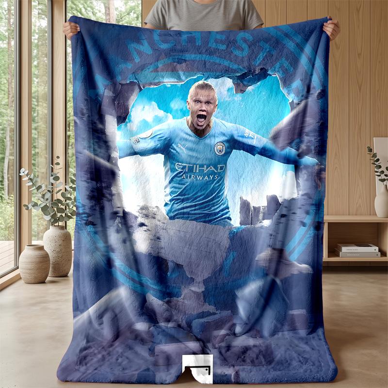 Game Theme Blanket Soft Flannel Blanket Plush Throw Blanket Cozy Sofa Bed Blanket for Home Decor