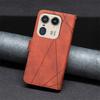 Mi11Lite Geometric Phone Protect Case on For Xiaomi 11 Lite 5G NE Leather Wallet Case for Xiaomi Mi 11 Lite Magnetic Cover Funda