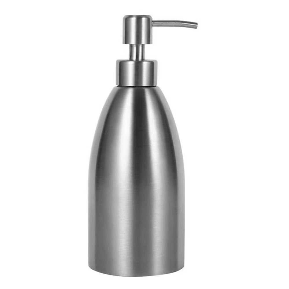 Silver Liquid Lotion Storage Bottles 500ml Shower Gel Bottles  Household