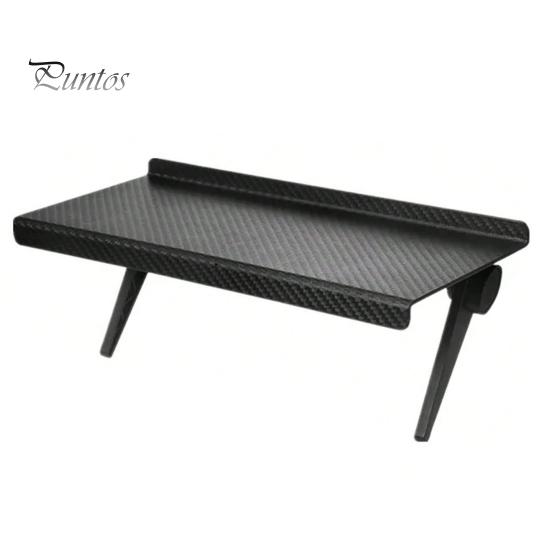 

Стеллаж для хранения, грузоподъемность 5 кг, нескользящий, регулируемый угол, простая установка, подставка для телевизора и монитора, экономящий место органайзер чёрный