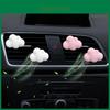 New Plaster Cloud Car Perfume Clip Air Conditioning Vent Decorative White Cloud Aromatherapy Clip