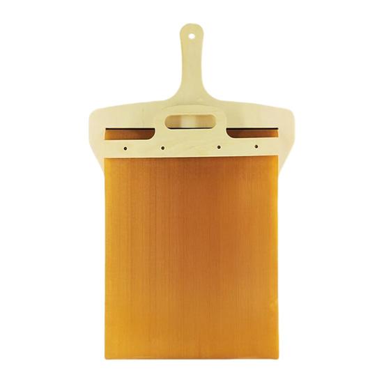 Pizza Posuvná lopata s dřevěnou rukojetí Oboustranná dřevěná pizza špachtle Nepřilnavá lopatka pro vnitřní venkovní pece