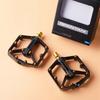 Bicycle Gold Pedals Aluminium Perrin Lightweight Wide Surface Non-slip Road Bike Racing Pedals Mountain Bike Pedals