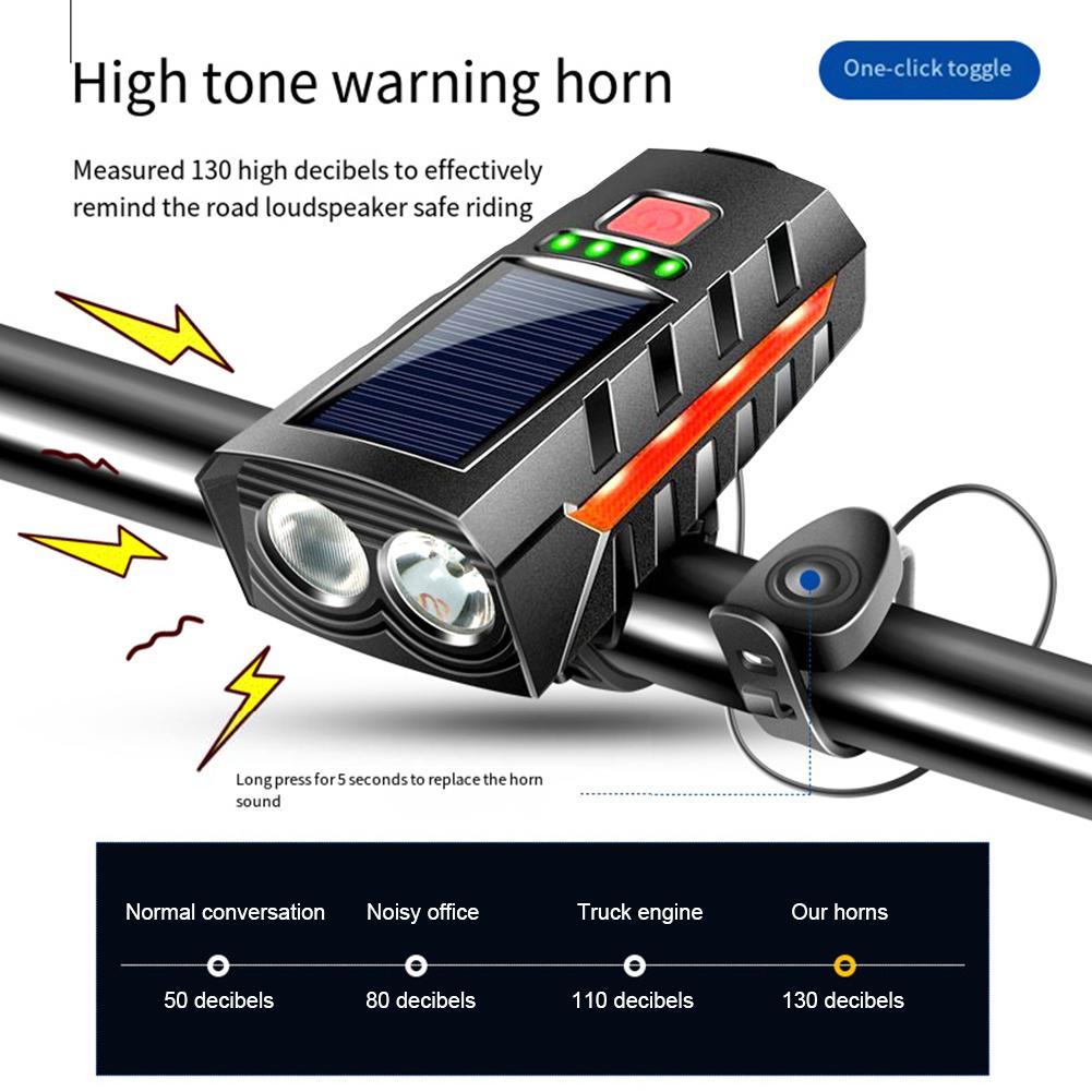 4 Modes Bike Front Lamps Type-C Charging Highlight LED Light 2400mAh/2000mAh Cycling Lights for Travel Cycling Bike Accessories