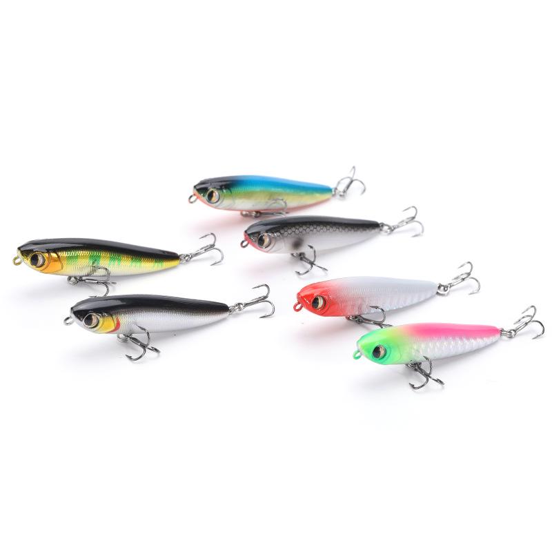 5.5cm 3.5g Floating Micro Lure Zig-Zag Pencil for Freshwater Bass and Mandarin Fish