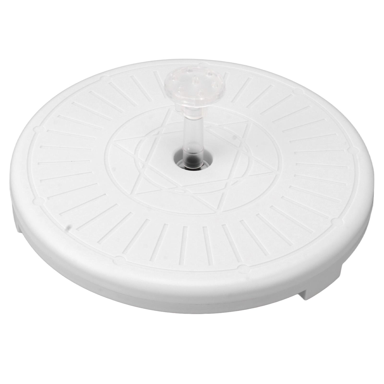 

Solar Bird Bath Fountain Solar Powered Bird Bath Fountain Pump with Colorful LED Lights Remote Control Nozzle for