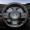 Suitable for SUBARU Breathable Hole Leather Steering Wheel Cover Segmented Outback Forester Impreza Ascent Crosstrek Legacy WRX