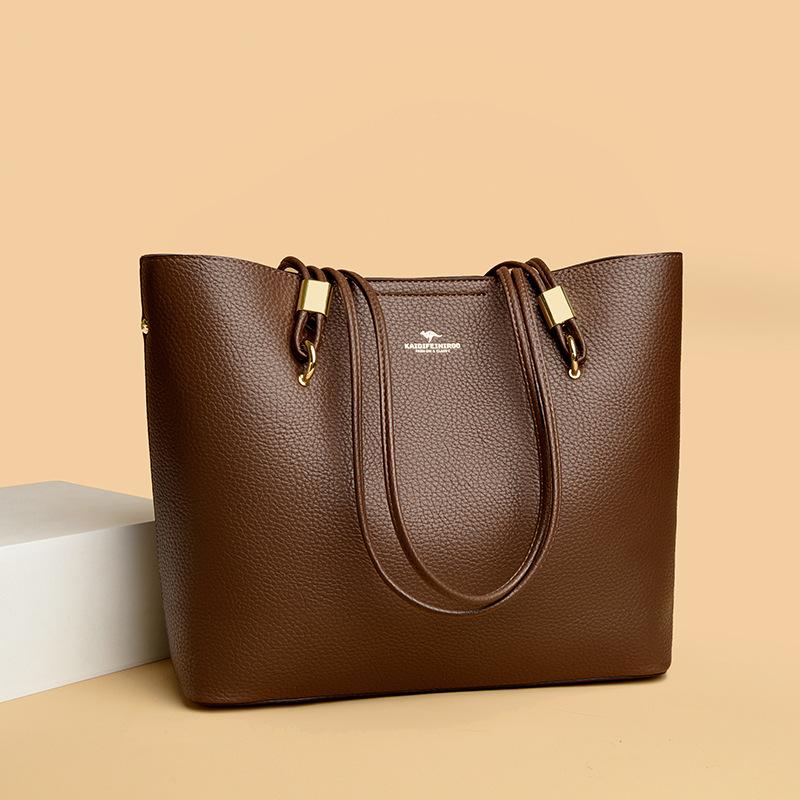 Commuting Versatile Tote Bag Retro Hand-held Shoulder Bag Casually