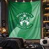 Wandbehang Tapisserie Hibernian FC Drucktuch für Wohnzimmer Schlafzimmer Heimdekoration