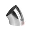 Gomito Decorativo in Acciaio Inossidabile 304 a 45° con Diametro 63/63.5/76/89 mm per Saldatura