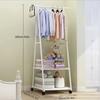 1PC Floor-Mounted Thick Triangular Hat Rack, Clothes Drying Rack, Household Hanging Clothes Rack, Storage Frame