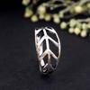 Silver Finger Splint Ring – Adjustable Arthritis Support, Joint Therapy Jewelry, and Pain Relief