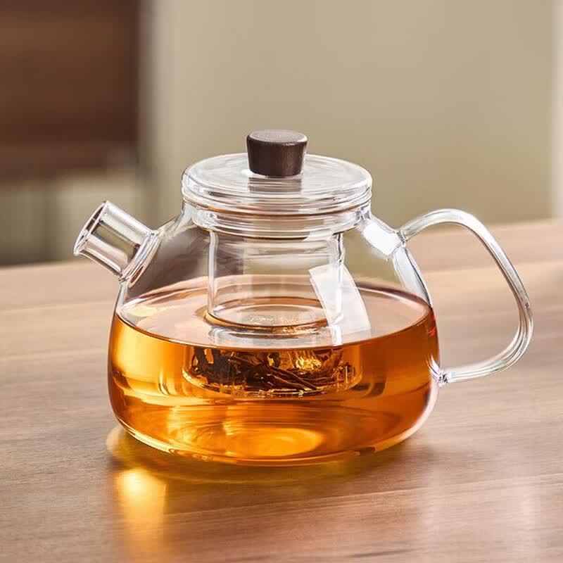 Yihucha Guanshan 1L Heat-Resistant Glass Teapot
