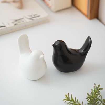 Moderne Schlichte Luxus Keramik Vogelfiguren Heimdekorationszubehör Vogelfiguren Dekorative Hochzeitsornamente