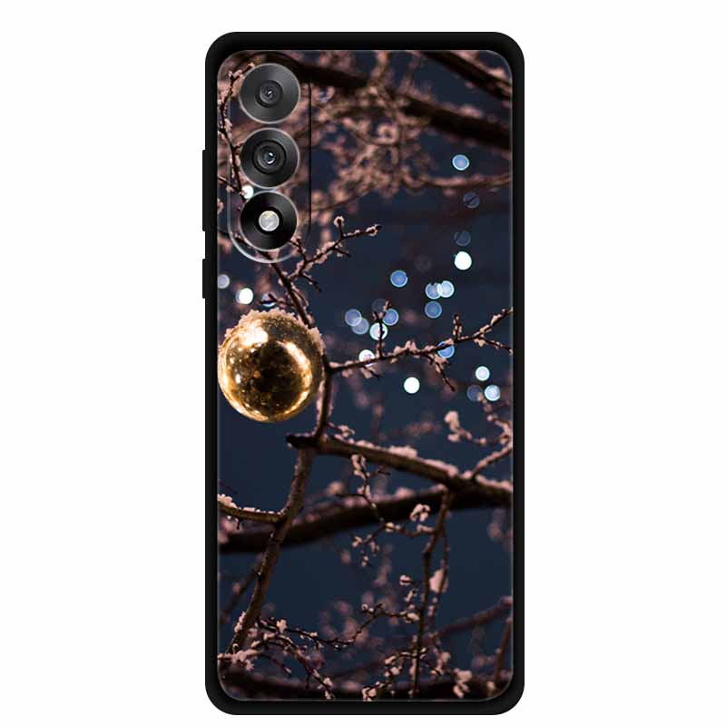 Christmas Phone Cases For OnePlus Nord 5 5G Case Shockproof Silicone Soft Black Cover Christmas Tree for 1+ Nord 5 5G Back Cover