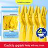Zhensheng Rubber Cleaning Gloves, 4-Pack