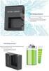 Canon EOS 1100D 1200D 1300D X50 T3 LC-E10 LPE10 Charger