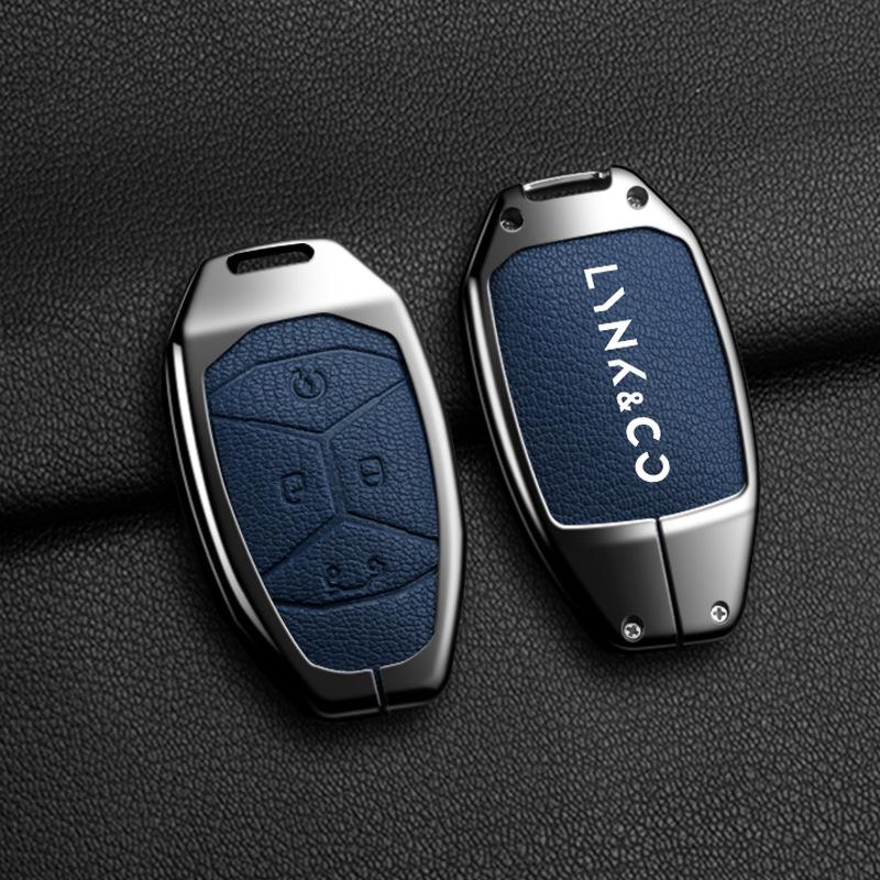 Lynk & Co 03 Key Case for 2021 Model 01, 02, 05, 06/01PHEV - Men's Special Edition Car Bag Shell Buckle.