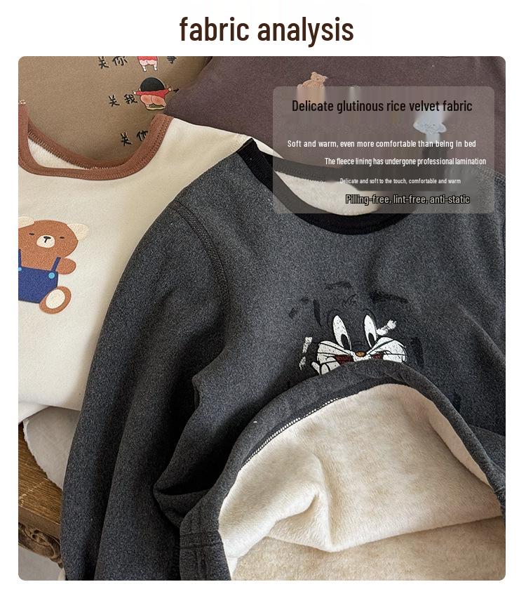 Children's Autumn/Winter Pajama Set 2025 - Warm, Comfortable Thermal Underwear for Small/Medium Kids