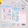 Cute Pink Honey Sweetheart Stickers Ins Korean Guben Hand Account DIY Decoration Stickers Creative Stickers