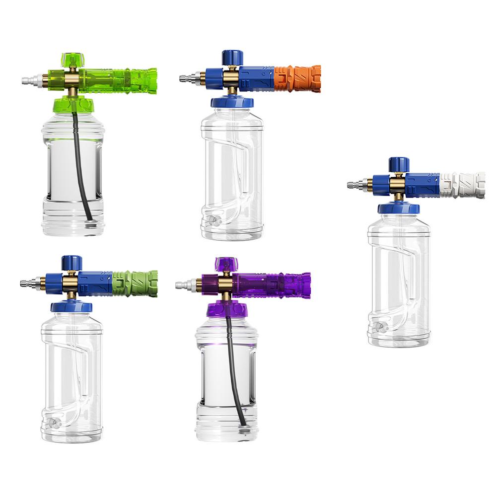 Professional Car Wash Foam Pot 1000ML High Pressure Sprayer Adjustable Water and Foam Control for Effective Cleaning