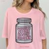 Powered By Store Bought Serotonin T Shirt Funny Slogan Unisextal Health Awareness Cute Jar Design Top Positive Message Vintage