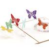 10Pcs 3D Pop Up Card Butterfly Happy Anniversary Birthday Valentine Christmas for Her