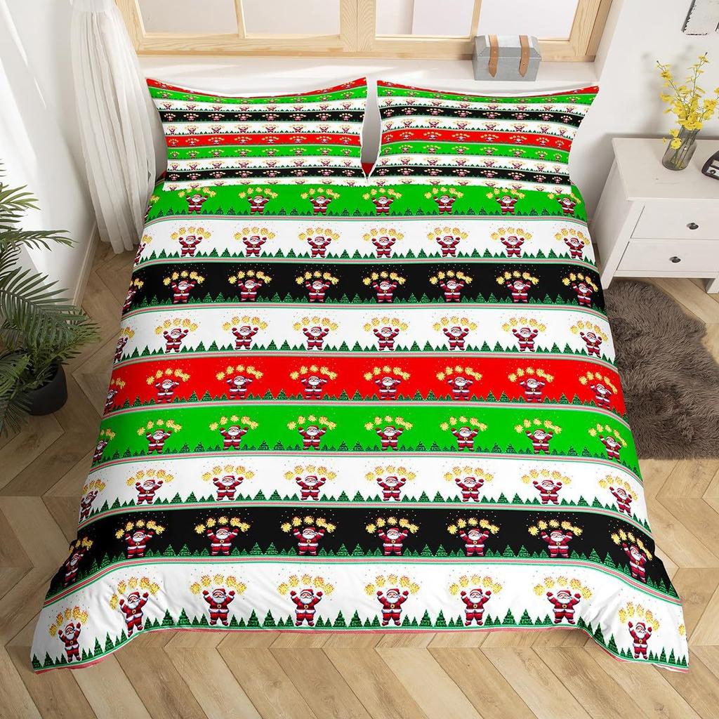 Fresh Little Deer Down Comforter Set Bedding Set 3-piece Duvet Cover Set