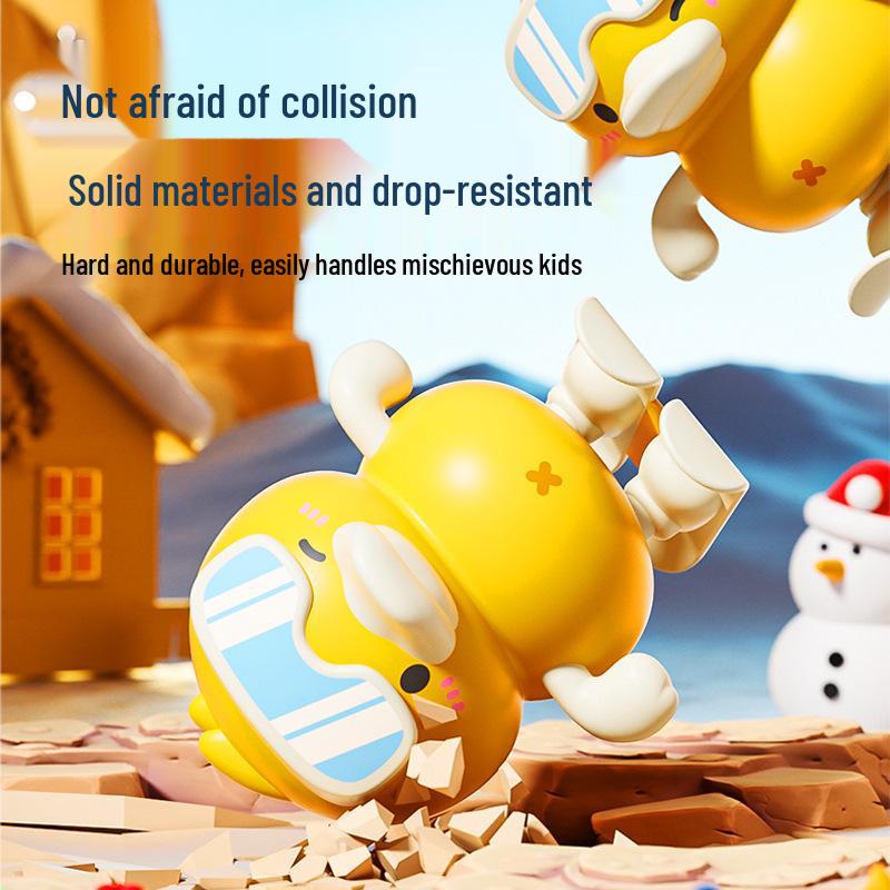 Available: Children's Educational Wind-up Toys - Skiing and Jumping Little Yellow Ducks, Perfect As Small Gifts.