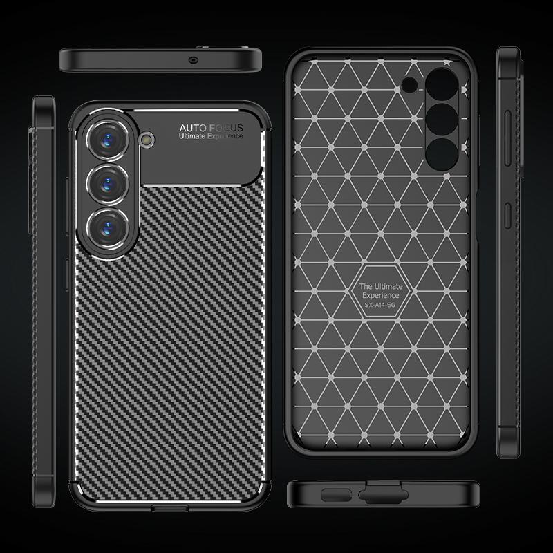 For Samsung S24 Plus Case Cover Samsung S24 Plus Capas New Armor Shockproof TPU Cover Samsung Galaxy S24 S 24 Ultra Plus Fundas