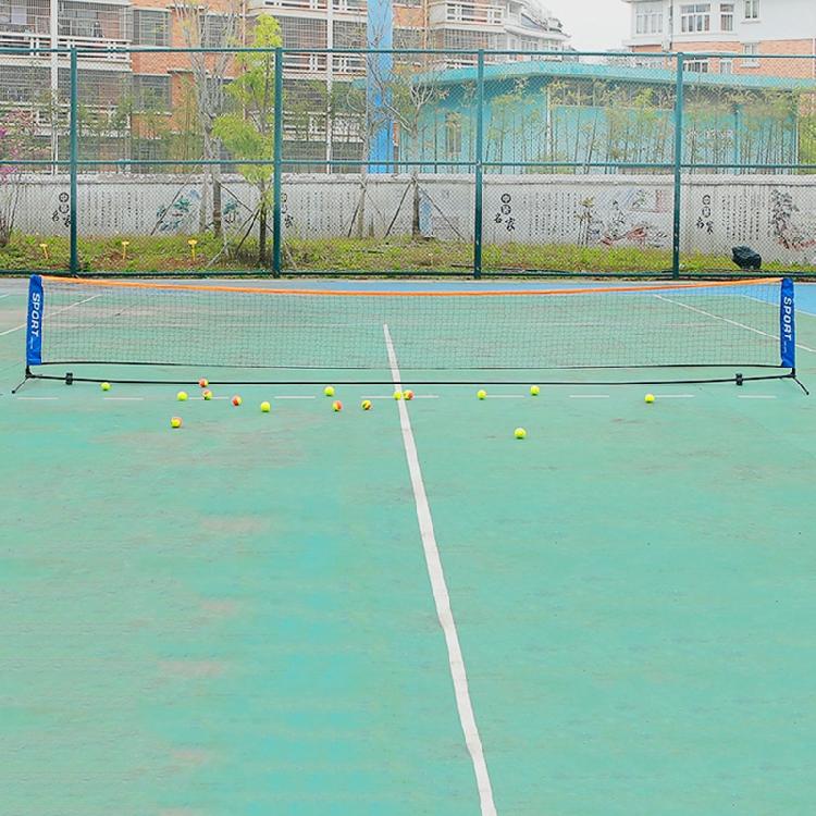 Badminton Net Portable Nylon Mesh Tennis Pickleball Net Regulation Size 3-6M