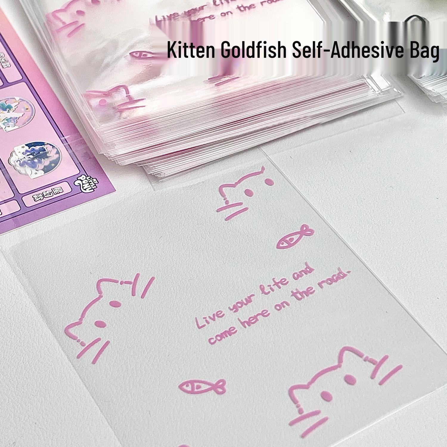 

Star Transparent Self-Adhesive OPP Bag - Stylish Packaging for Small Cards