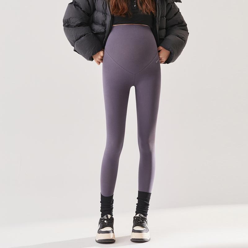 

Брюки для беременных осенне-зимние термобрюки с флисом, утолщенные, холодостойкие, с поддержкой живота, с высокой талией, большого размера, тонкие леггинсы для беременных XL