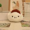 Cartoon Cha Inspired Siu Bao Plush Toy Keychain Pendant Backpack Accessories