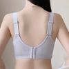 Big Breasts Show Small Underwear Women's Summer Thin Section Gathered Without Steel Ring Seamless Large Size Anti-glare and Anti-sagging Bra
