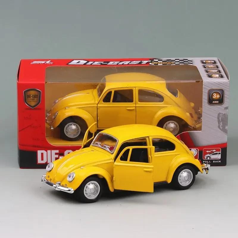 1:Voiture Échelle 36 Vieille Coccinelle Alliage Métallique Voitures Moulées Sous Pression & Véhicules Jouets Modèle Miniature Voiture Jouets Pour Enfants Livraison Gratuite