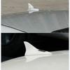 Universal Auto Car Led Warning Lamp Solar Powered Shark Fin Antenna Decorative Warning Signal Tail Light